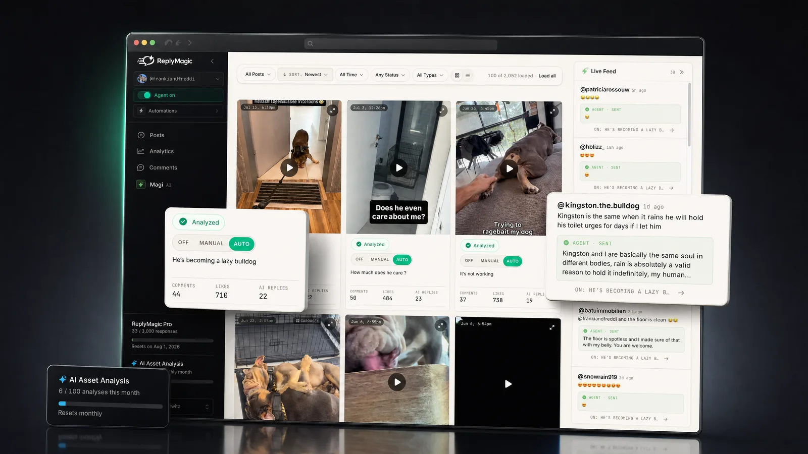 ReplyMagic product screenshot