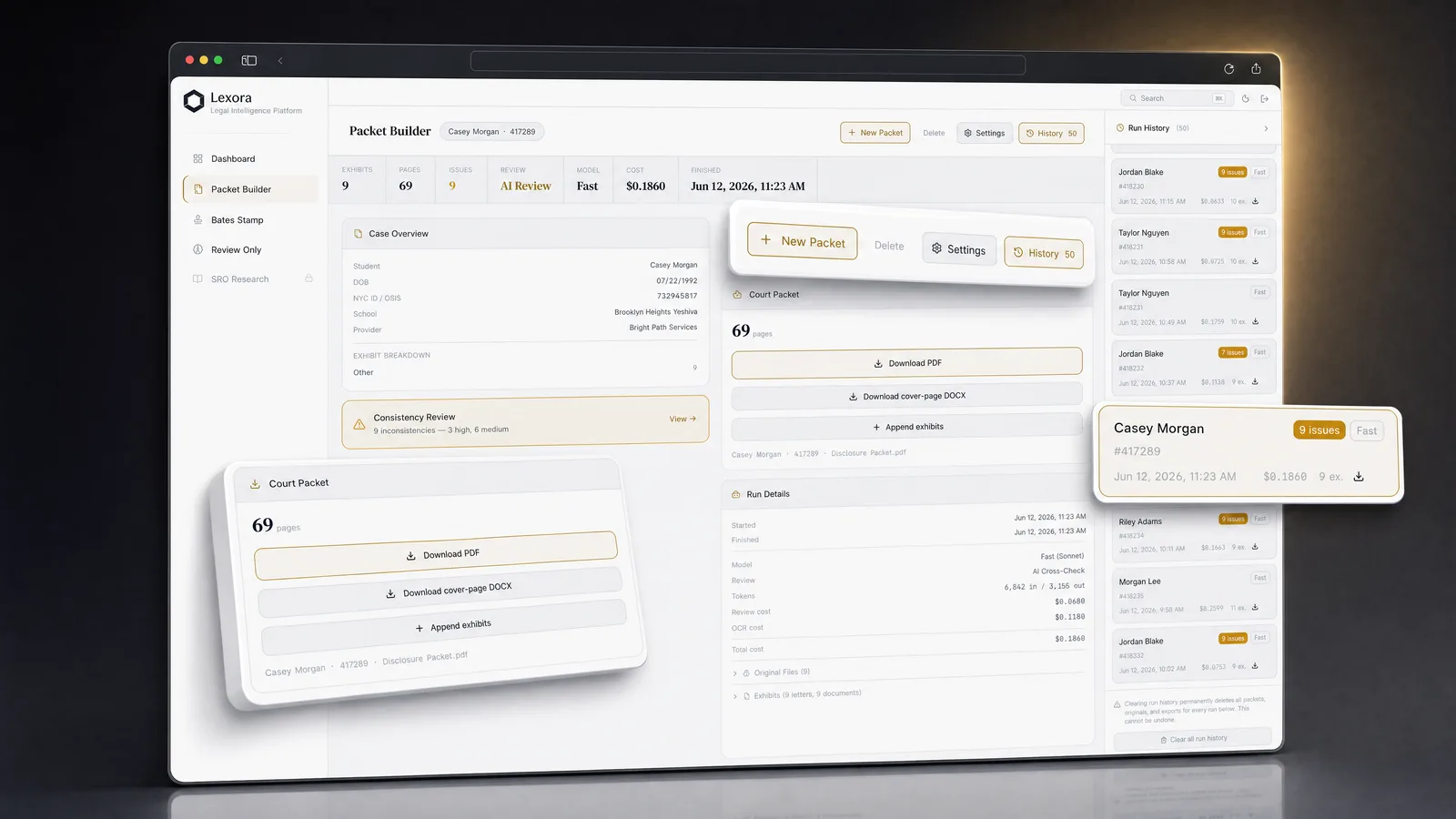 New York Litigation Firm product screenshot