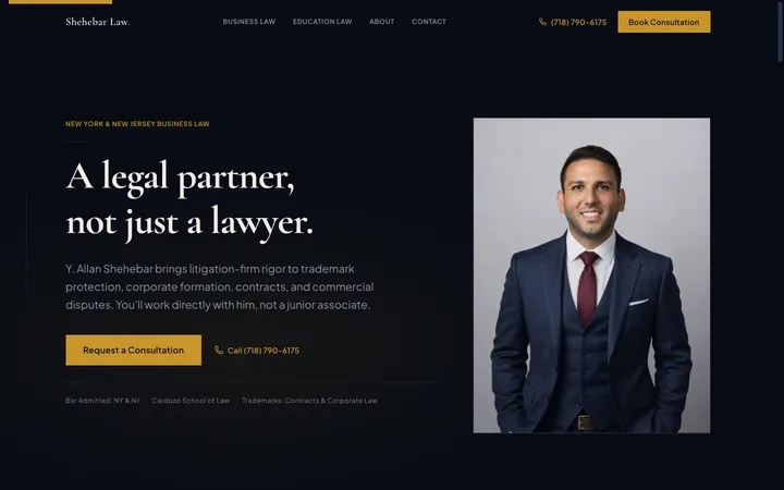 Law Firms related case study screenshot